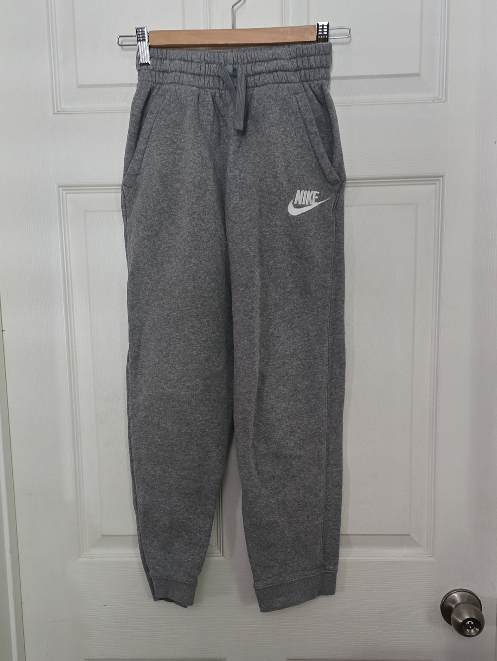 Nike Gray Boys' Fleece Jogger Sweatpants